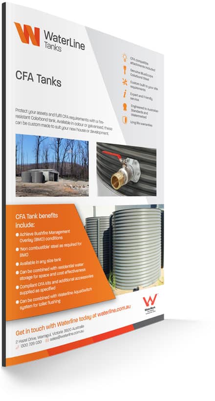 CFA Rainwater Tanks by WaterLine Tanks